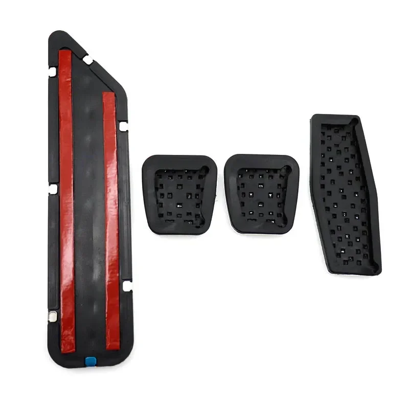 Car Foot Pedals Pad For Opel Astra J Accessories 2009~2015 Vauxhall Holden Non-slip Rubber Restfoot Stainless Protection Sticker