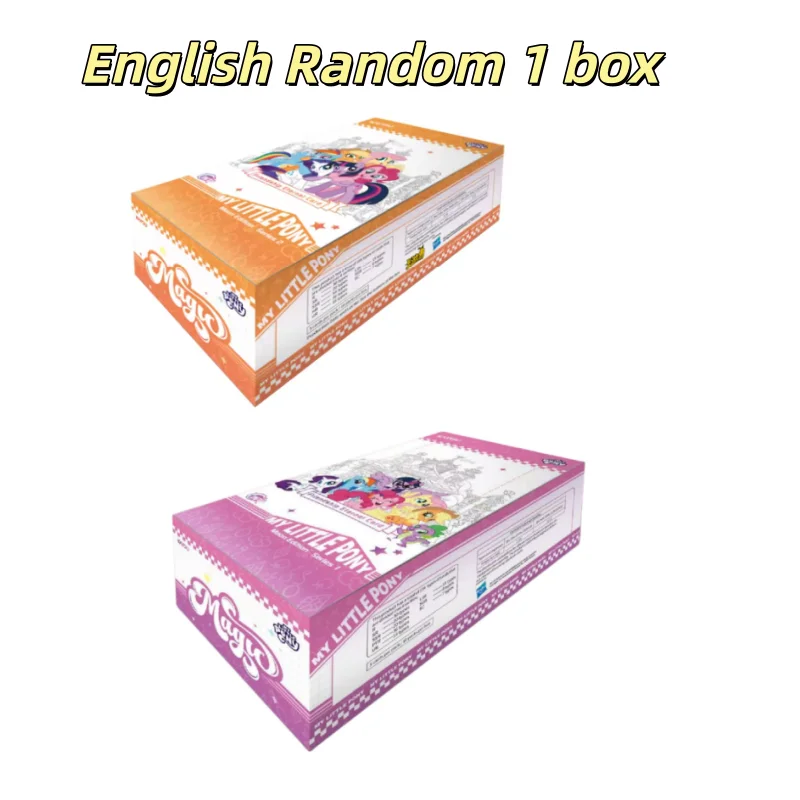 NIEUWE KAYOU My Little Pony Kaarten Engels Goede Maanlicht Sterren Leuke Schaduw Cadeaudoos serie Schattige Anime Verzamelkaarten Speelgoed Cadeaus
