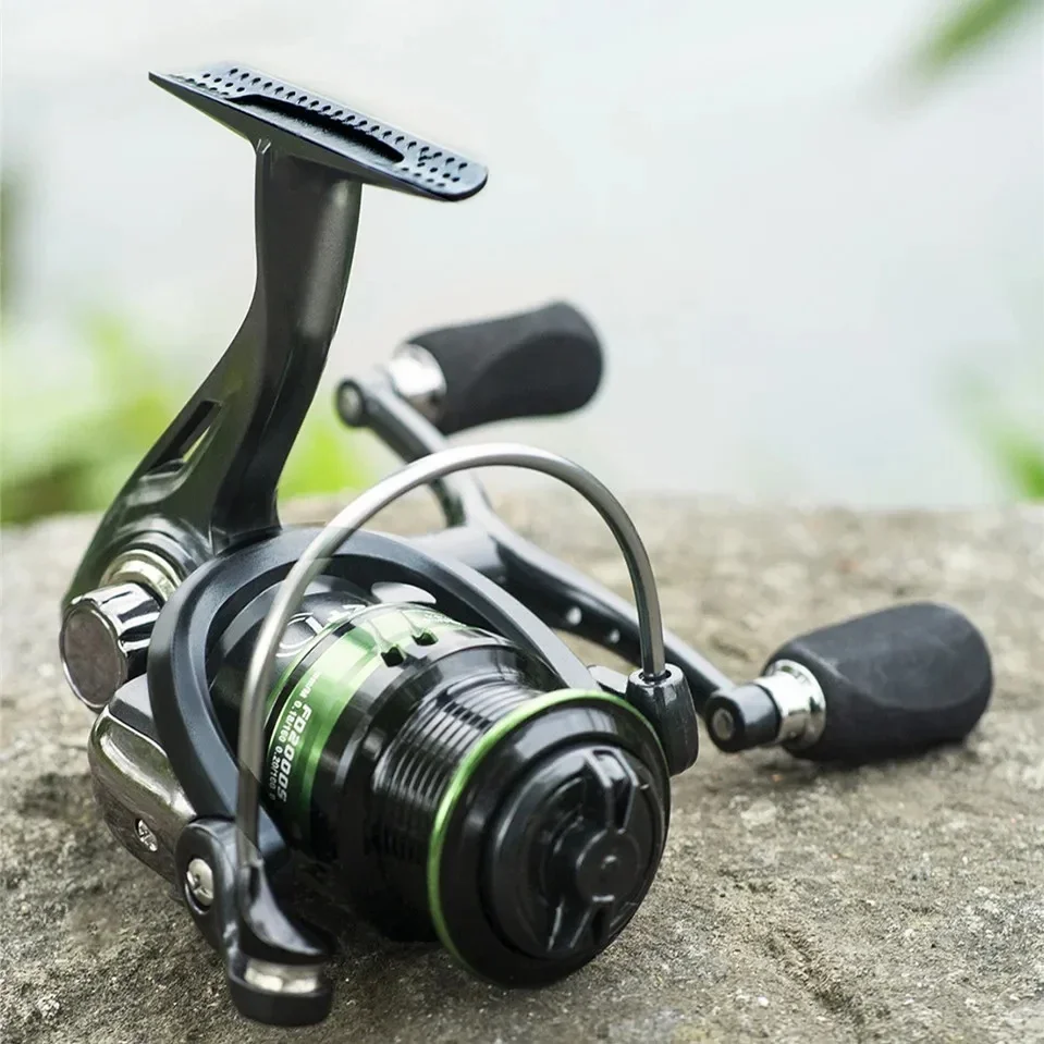 Imagem -03 - Okuma-pesca Spinning Reel Isca Casting Reel Single e Double Rocker Arms Anti-corrosão Água Salgada sem Lacunas 10 kg