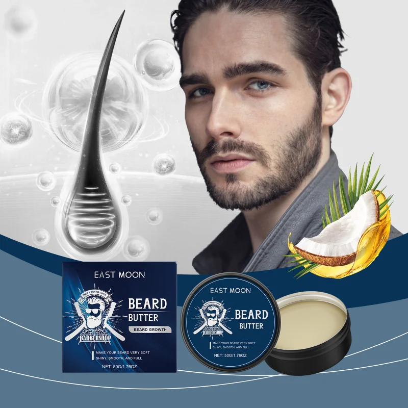 

Men'S Sandalwood Beard Moisturizing Oil - Gentle Nourish, Repair Frizz, Hydrate & Shine For Soft Beards