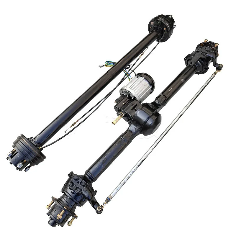 

Motor Tractor Four Wheeler Truck Rear Front Axle Axel Assembly for Electric Car