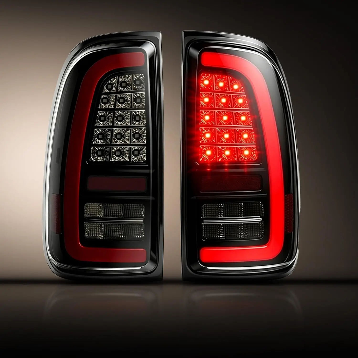 Full LED Tail Lights for 2000–2006 Toyota Tundra Standard & Access Cab Taillight Turn Signal Light Brake Reverse Lights Rear Lamp Assembly