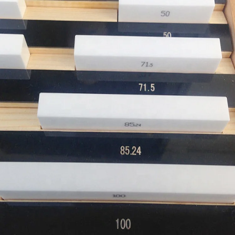 125, 150, 175, 200,250, 300, 400,500mm 8pcs (big) Long Blocks Ceramic Gauge Block Set