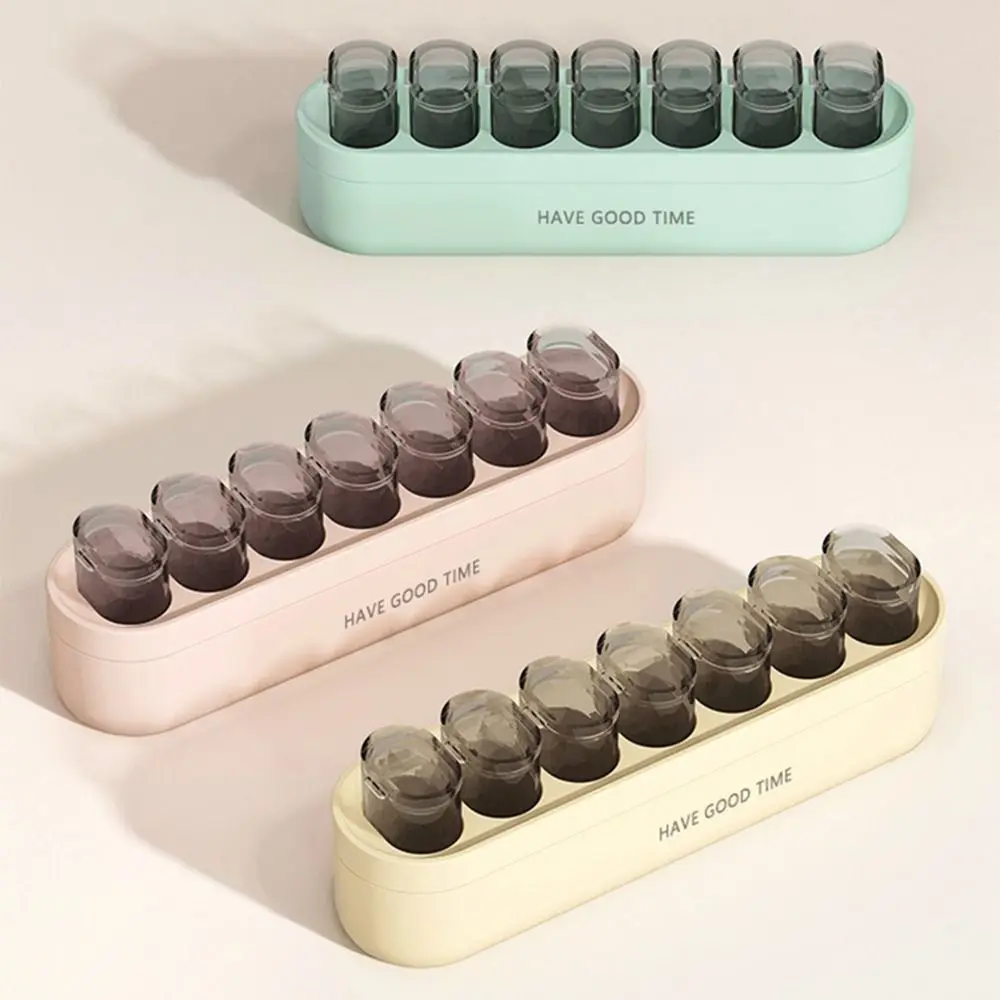 

Portable Large Capacity Seven-Day Pill Boxes Waterproof Detachable Pill Storage Box Durable Multifunction Pill Case Travel