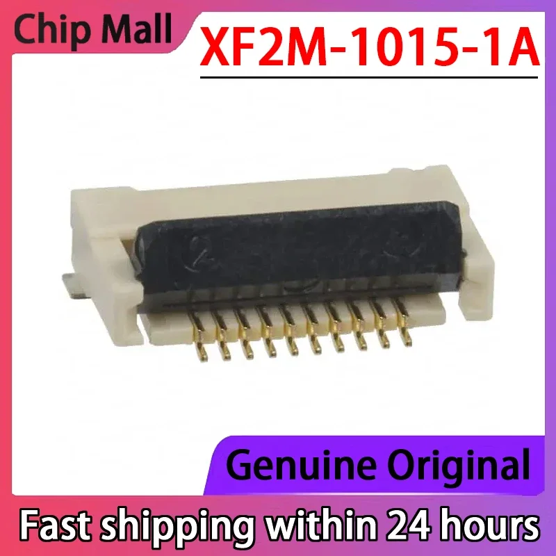 5PCS  XF2M-1015-1A FFC/FPC Connector 0.5mm P Number: 10 Bilateral Contacts/upper and Lower Connections