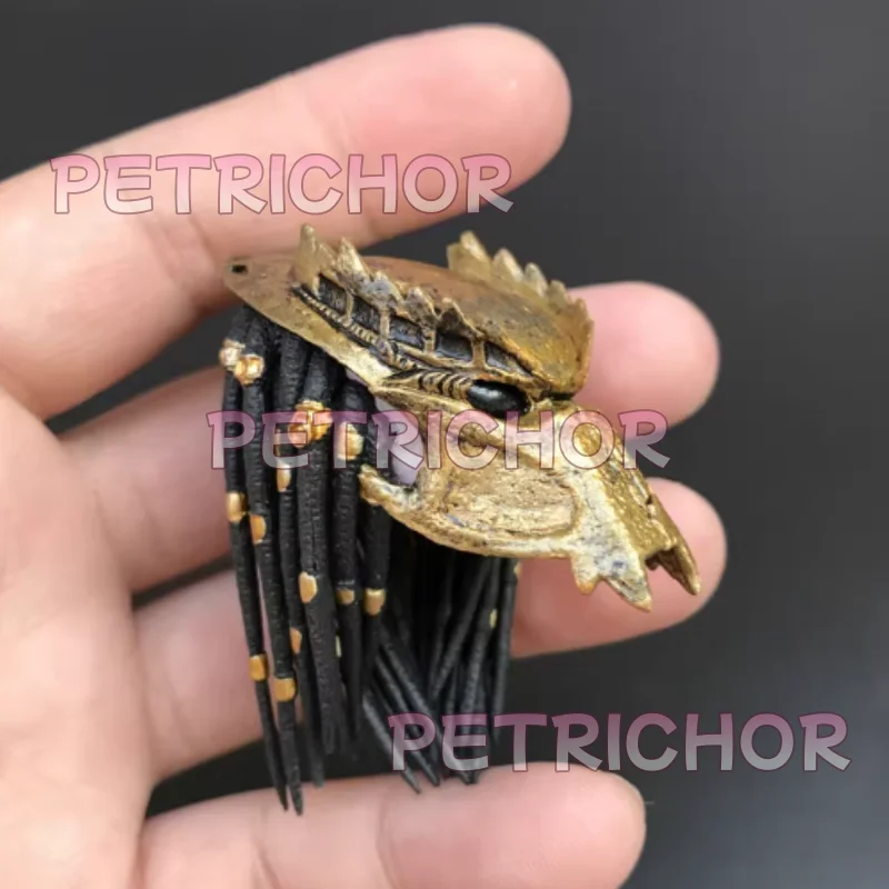 En Stock, genuino, carga a granel, depredador, extraterrestres Vs depredador, Requiem, reemplazo Diy de lujo, cabeza tallada, modelo, juguete ornamental