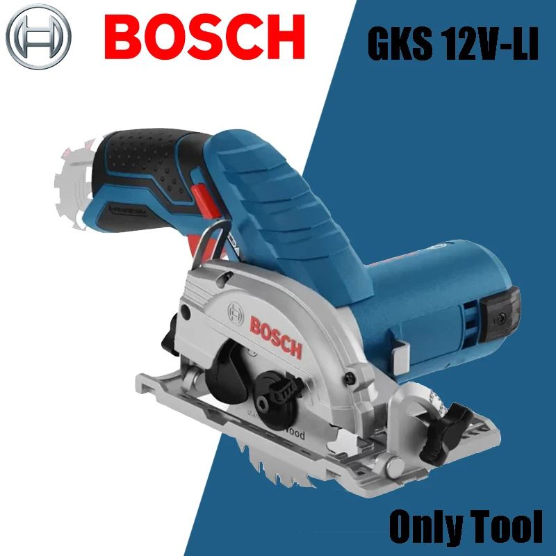 BOSCH GKS 12V-LI Electric Circular Saw Professional Multifunctional Rechargeable Cordless Woodworking Circular Saw