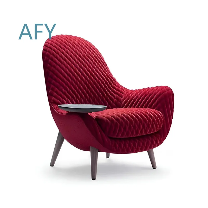 Poliform Freizeitstuhl für Wohnzimmer Heimgebrauch Stoffsessel für Balkon Modernes Italienisches Design Minimalistischer Einzelsitzer