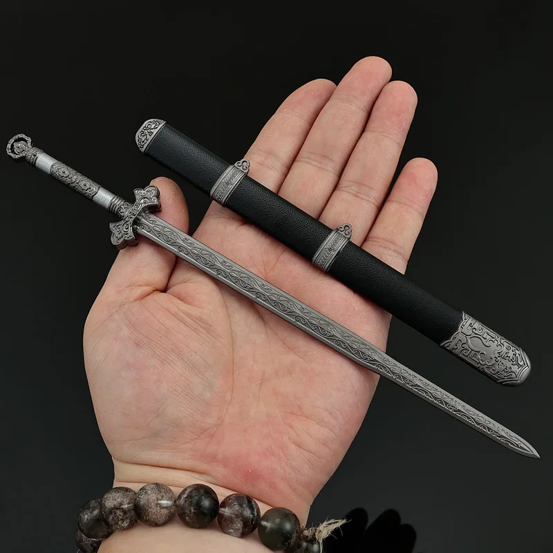 18 cm Neue Film- und Fernsehfigur Umfang Metall Handwerkskunst Modell Requisiten Desktop-Dekoration Ornamente Weihnachtsgeschenke Spielzeug