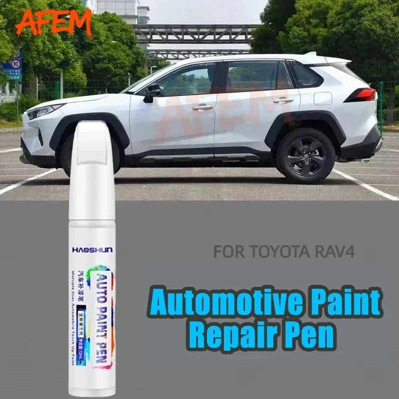 For Toyota RAV4 Car Paint Surface Repair Paint Pen To Increase Gloss Varnish Scratch Removal Repair Tool White Super White  040