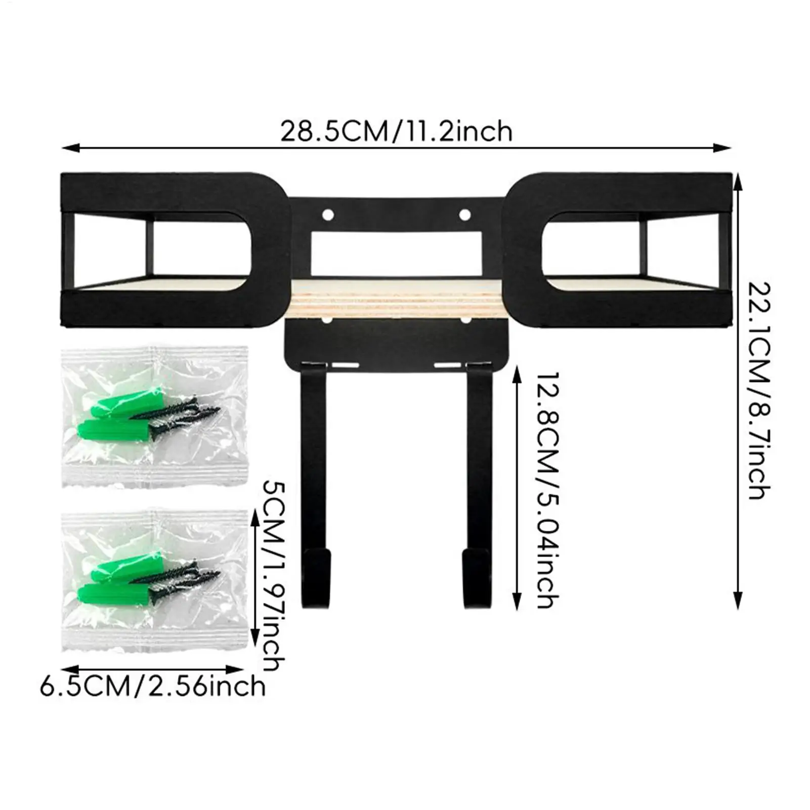 رف منظم مثبت على الحائط لطاولة الكي شديدة التحمل لغرفة الغسيل والحمام وغرفة النوم وتوفير مساحة تخزين الحديد