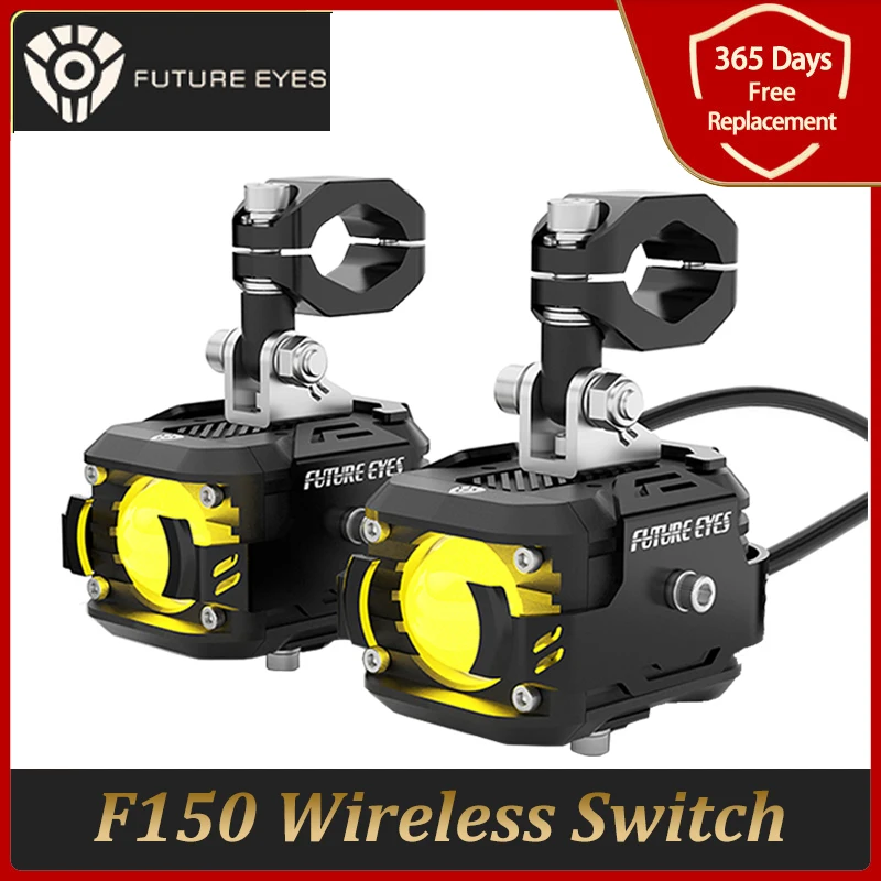 Future Eyes F150 Wireless Switch Motorcycle Fog Lights Led Electric Super Bright High Power Vehicle Auxiliary for F800 1200GS