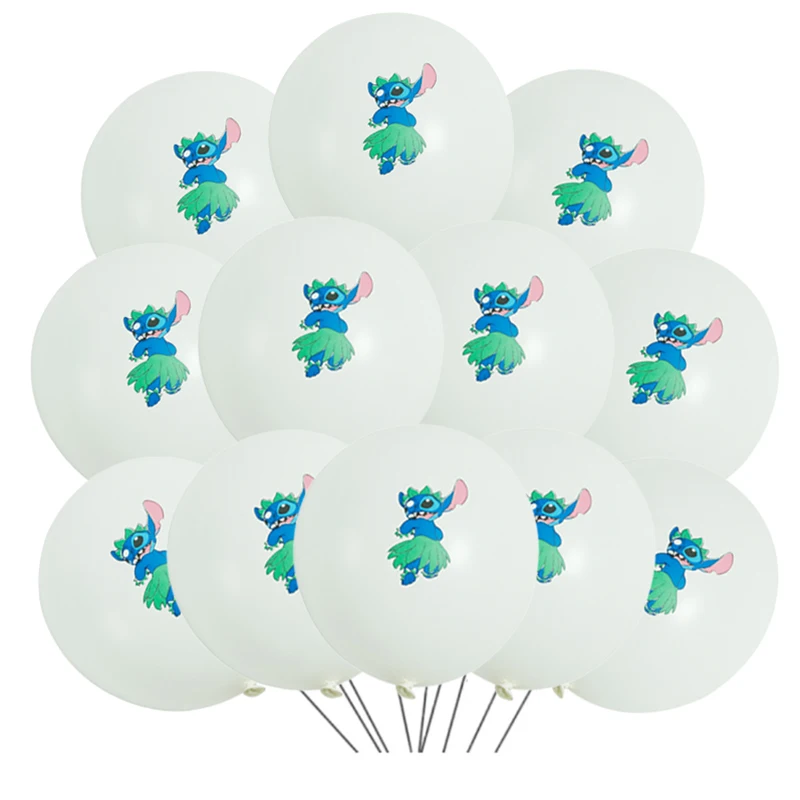 20 قطعة 12 بوصة ديزني ليلو غرزة بالونات اللاتكس مجموعة صبي فتاة حفلة عيد ميلاد استحمام الطفل زينة الحفلات ألعاب أطفال Globos لوازم #4