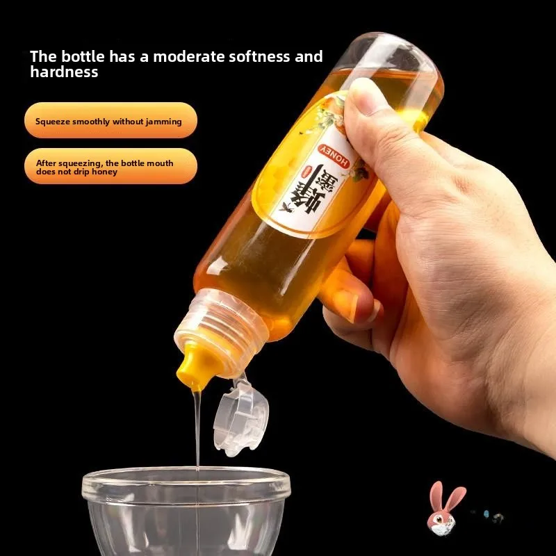 

Пластиковая бутылка-дозатор для меда, портативная емкость для хранения пасты из хурмы и мандарина, контейнер для кухни и приготовления пищи