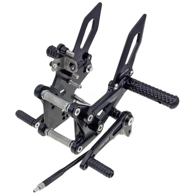 الأجزاء مناسبة لمجموعة الدواسات المرتفعة لسيارة السباق ZX4R/RR MOTO TRON، والتروس الأمامية والخلفية العالمية