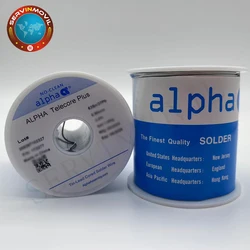 1KG Alpha HF-850 Tin Lead Tin Wire Melt Rosin Core Solder Soldering Wire Roll For DIY Halogen-free Clean-free Cored Solder Wire