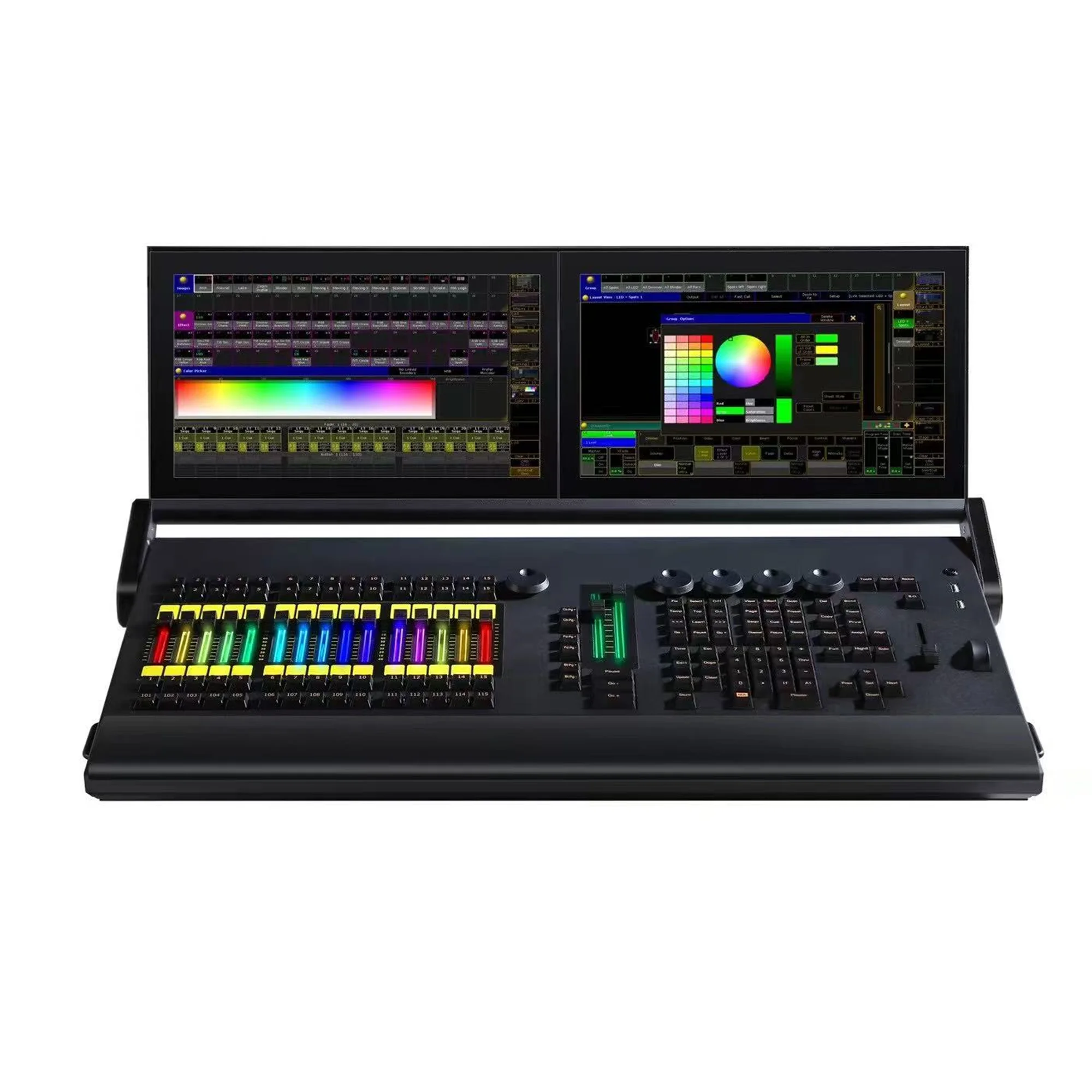 Light Controller Large Ma2 Light System Console T2 Touch RGB Wing