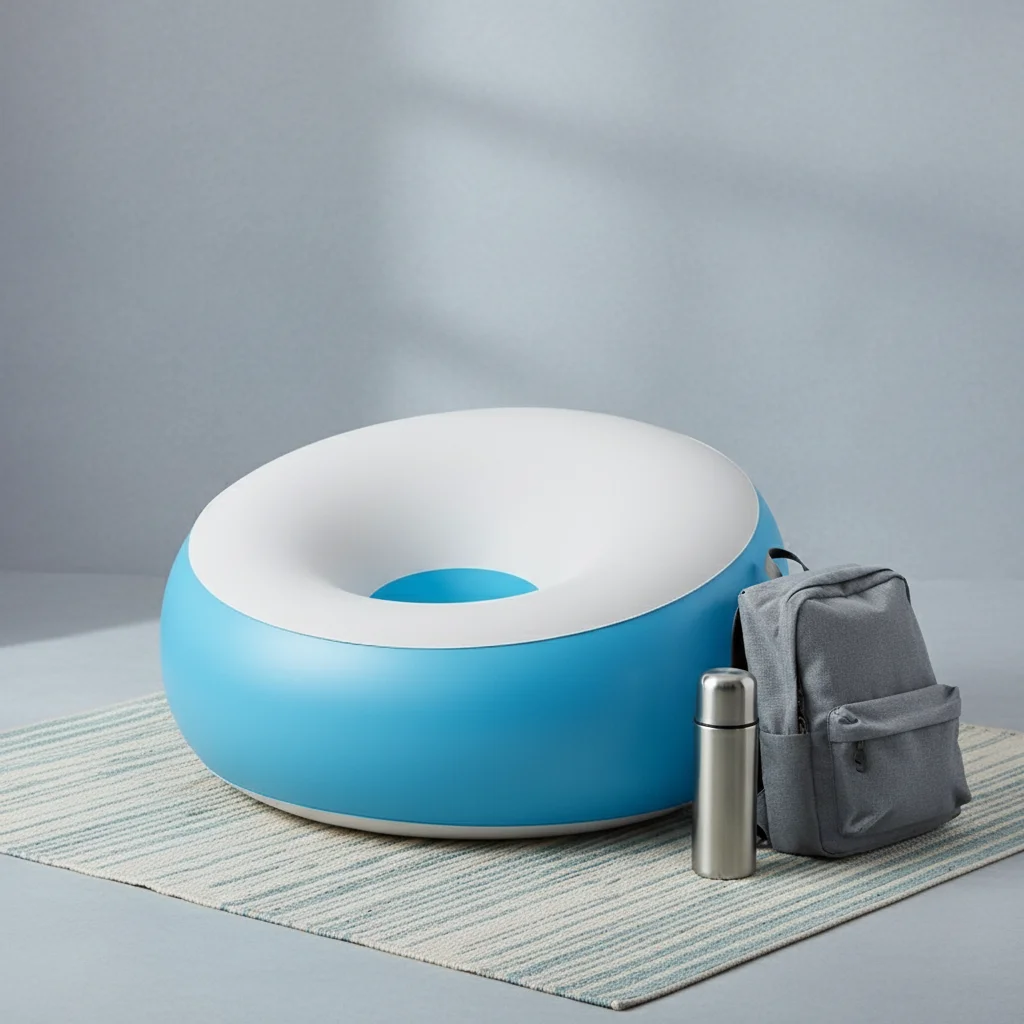 

Надувной диван для одного человека, для кемпинга на открытом воздухе и в помещении, портативный, легкий, из ПВХ, водонепроницаемый