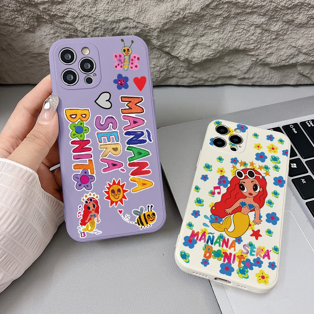 Karol G Manana Sera Bonito Phone Case for Vivo V30 V30e V29 V25 V21 Y50 Y36 Y35 Y28 Y22 Y21 Y20 Y17 Y16 Y15s Pro 4G 5G TPU Cover