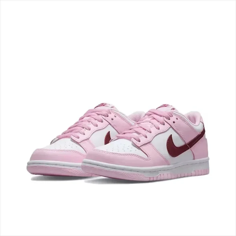 Nike Dunk Women Pink Low Flat Fashion Casual Skateboarding Shoes Girl Sports Sneakers W1590-601