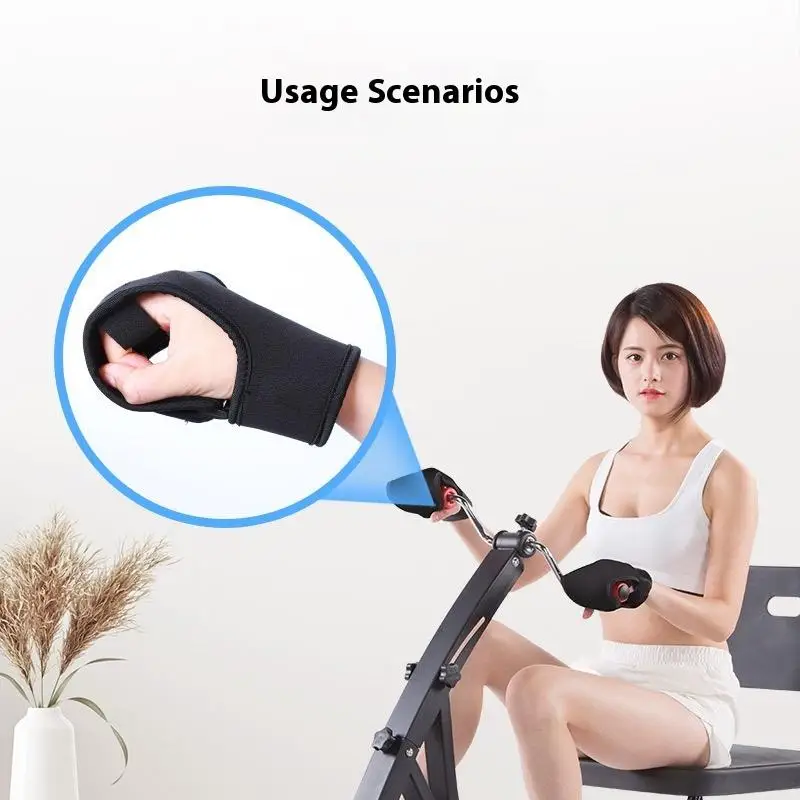 

1Pcs Auxiliary Fixed Gloves Rehabilitation Training Tool Hand Fist Finger Gloves For Stroke Hemiplegia Patient