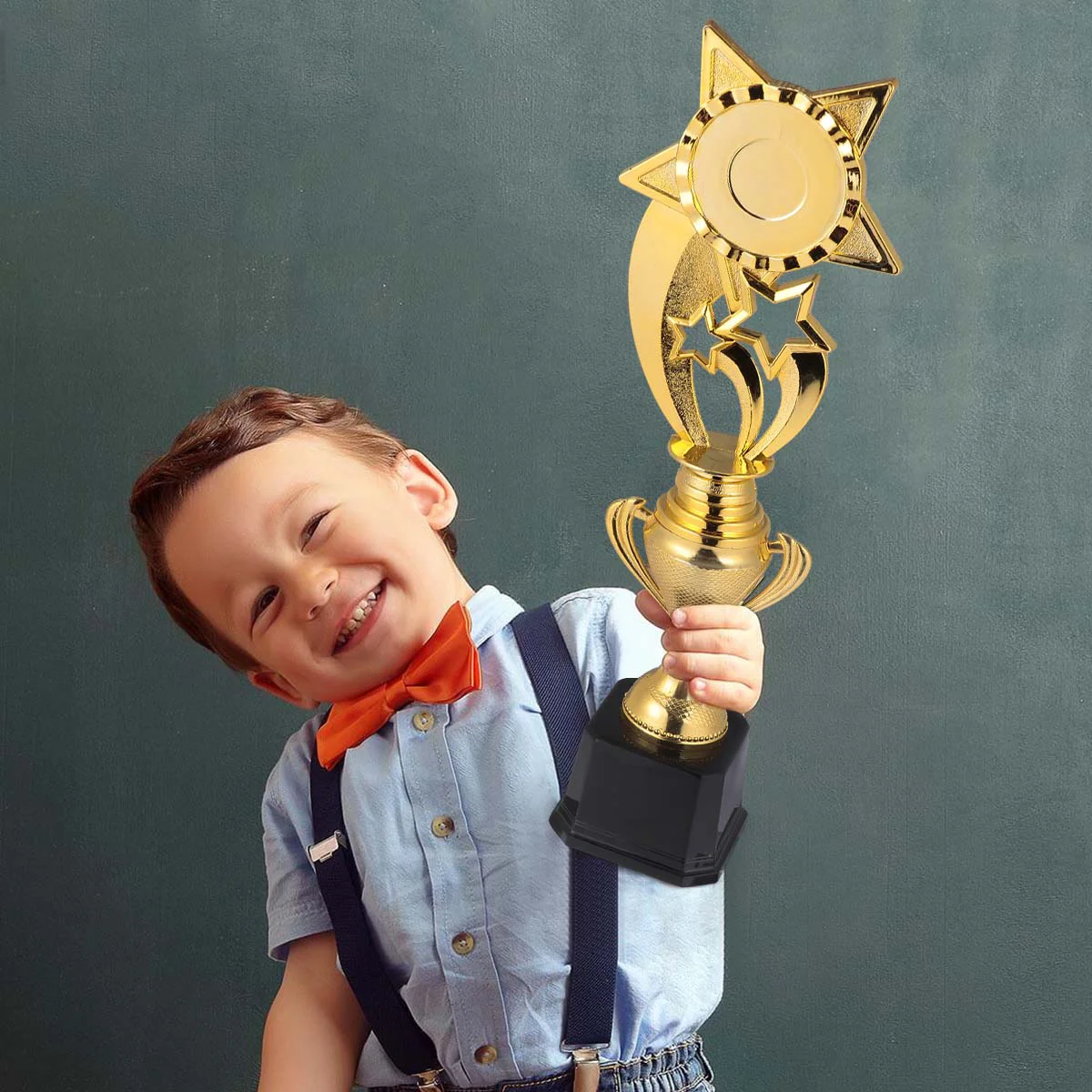 Children's Trophy Classroom Reward Creative Award Volleyball Game Kids Awards Plastic Competition Sports Attractive