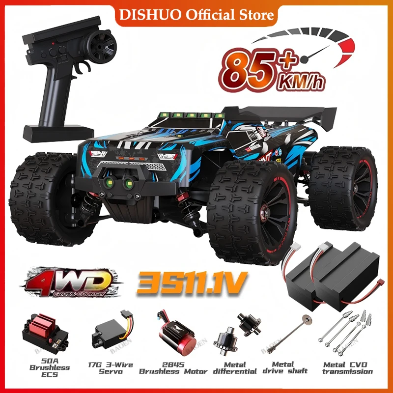

SCY Remote Control Car Off Road 4x4 RC High Speed Buggy Truck Super Brushless 85 or 50KM/H Fast Drift Racing Toy Kids Adults