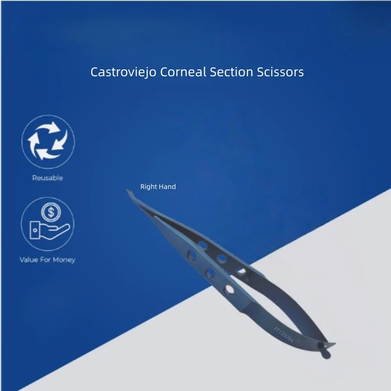 Ophthalmic instruments Castroviejo Corneal Section Scissors