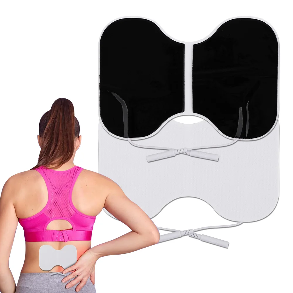 2/5pcs Electrode Sheet or Lumbar Large Area Massage Pads for Tens Acupuncture Massager Relaxation Therapy Massage Accessories