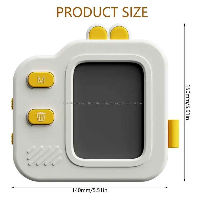 Leermachine voor kinderen met LCD-scherm en flashkaart voor eerste lezing Schrijven Handvaardigheidsontwikkeling Educatief