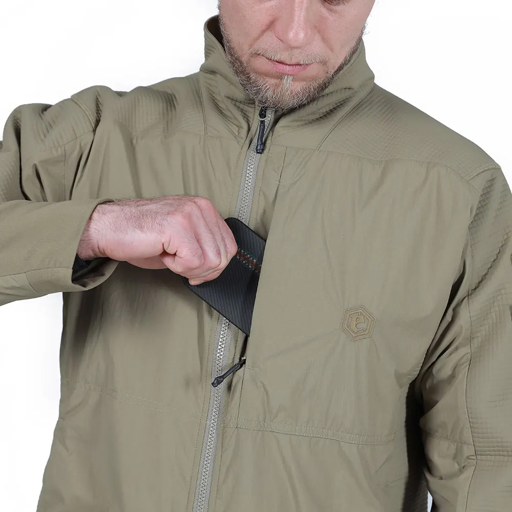 Emersongear Blue Label Turtle Softshell-Jacke Sportliche Winddichte Jacke Warme Outdoor-Camping-Jacke Ergonomischer Schnitt Wandern Jagd Nylon – Detail 13
