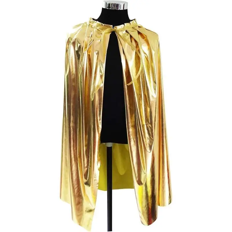 Loween Prince Princ Cape Surface brillante cravate danseur Costume bal cérémonie Robe Polyester matériel ethnique scène Costume