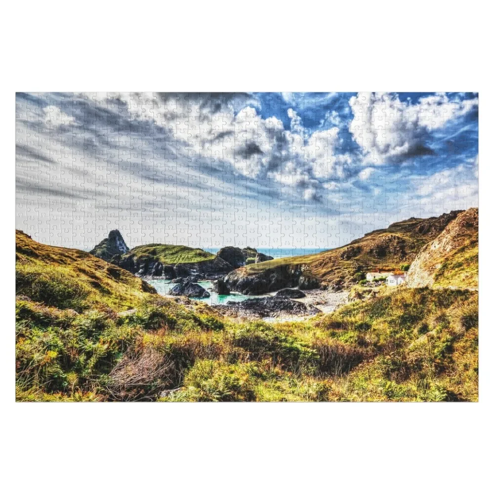 Kynance Cove, Cornwall, UK Jigsaw Puzzle Custom Gifts Christmas Toys Puzzle