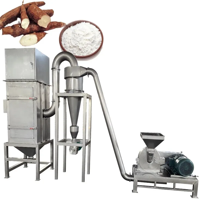 Customize Grain and Rice Milling Machine, Cassava Flour Making Machine, Corn Crushing Machine