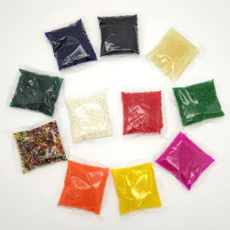 حار بيع 10000 قطعة/الوحدة المياه الخرز اللؤلؤ على شكل كريستال التربة المياه الخرز الطين تنمو ماجيك هلام كرات الزفاف ديكور المنزل هيدروجيل #1