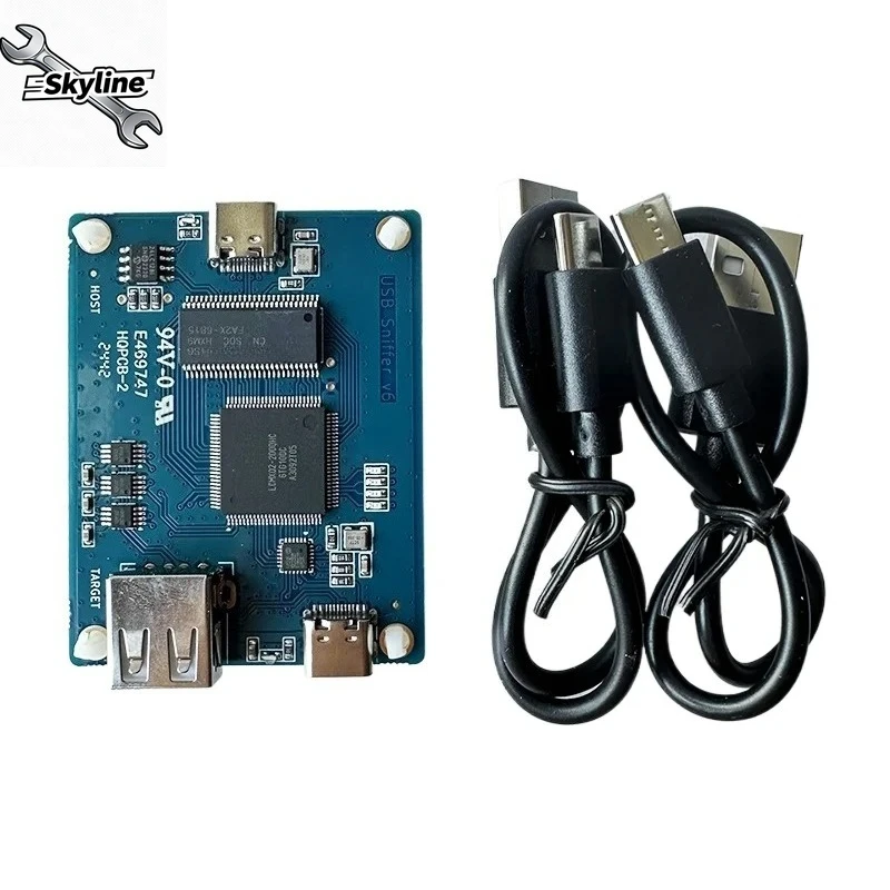Open Source Portable USB Sniffer USB2.0 USB1.1  Wireshark Bus Protocol Analyzer