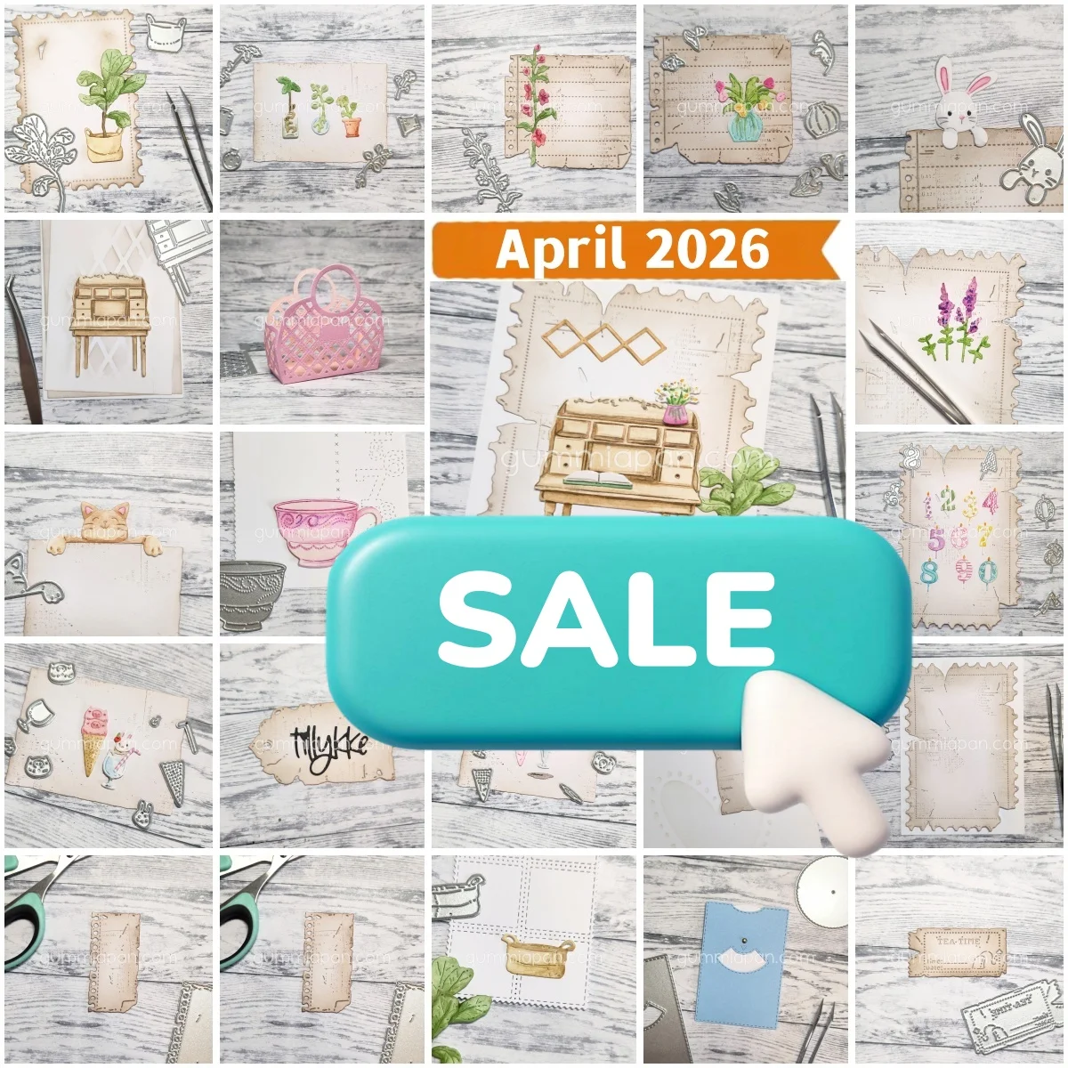 Mini Sack Bag Cacti Teapot Metal Cutting Dies For DIY Decorating Scrapbook Paper Gift Card Embossing Craft April 2026
