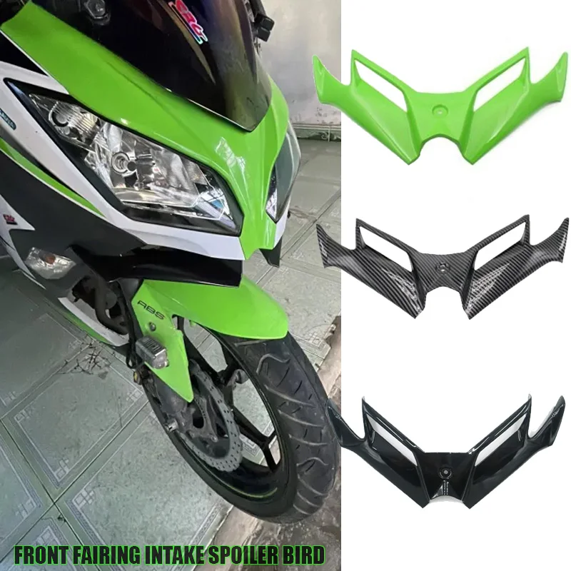 Alerón Aerodinámico para Motocicleta Kawasaki Ninja 300 Ninja 250 200 NINJA300/250 EX300 2013-2017, Kit de Alerones, Accesorios