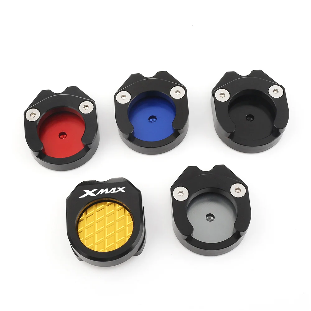 For XMAX300 XMAX250 XMAX 300 XMAX 250 Motorcycle Main Stand Senter Stand Enlarge Pad Anti-slip Cover view 4