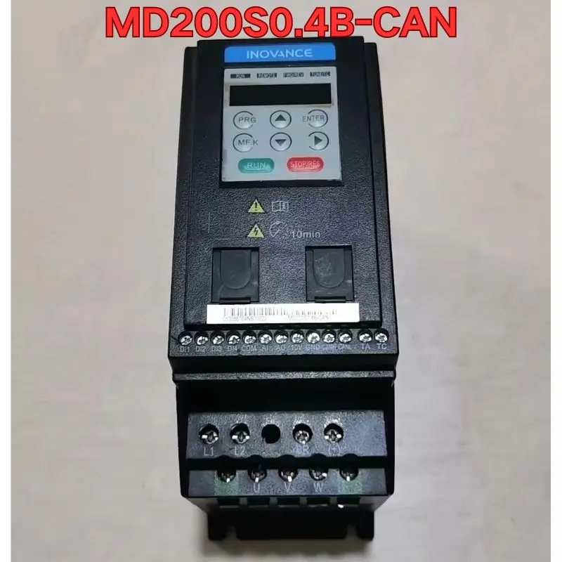 

Second-hand inverter MD200S0.4B-CAN function test is normal