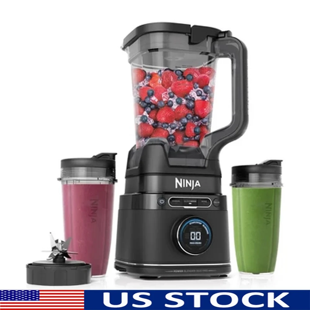 Power Blender Pro Personal Smoothie Maker 1800W Tecnología BlendSense Jarra de 72oz Vasos para llevar de 24oz Modos de procesamiento de alimentos