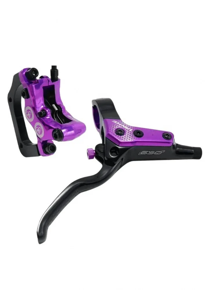 AliExpress NONE TANKE MTB Hydraulic Disc Brake Set 4 Piston Front Rear 850/1700mm Resin Pads Ultralight Mountain Bike