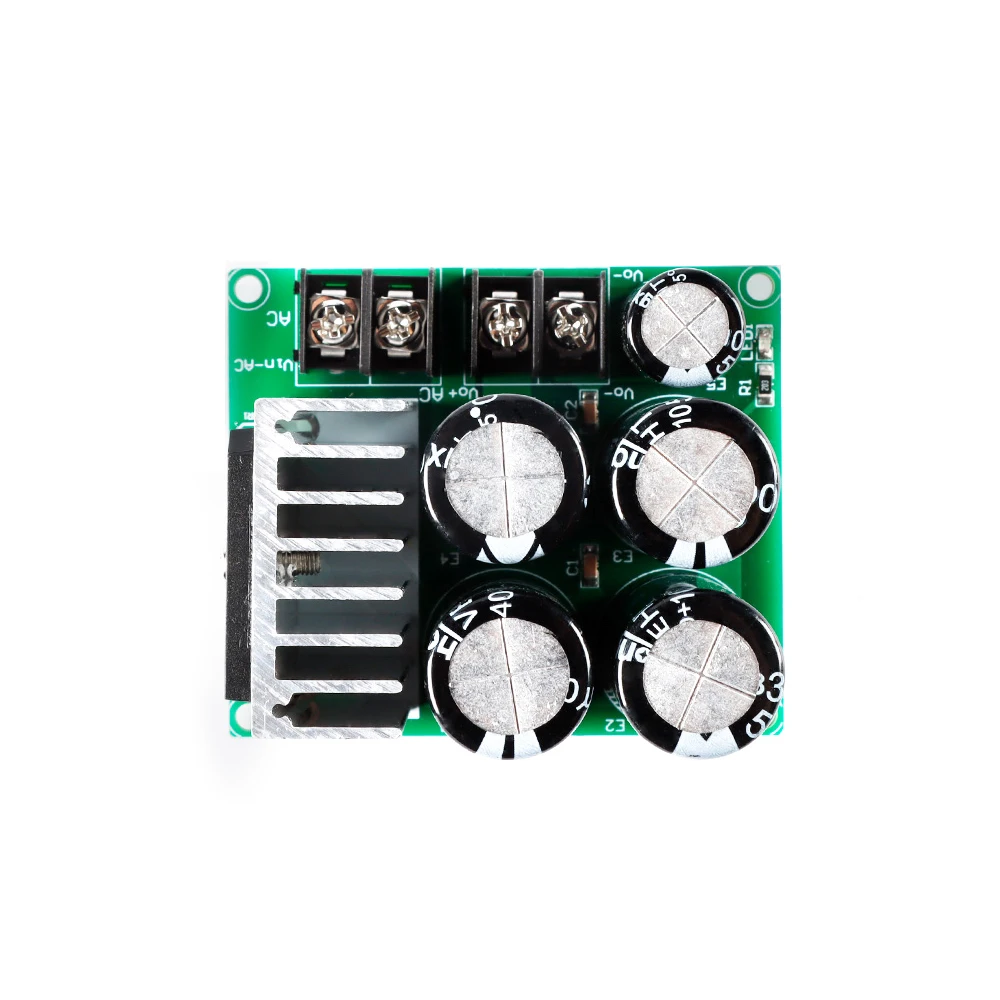 Single Power Module Rectifier Filter Board Non-Regulated Power Supply Board 10A 3300UF/50V 4700UF/35V