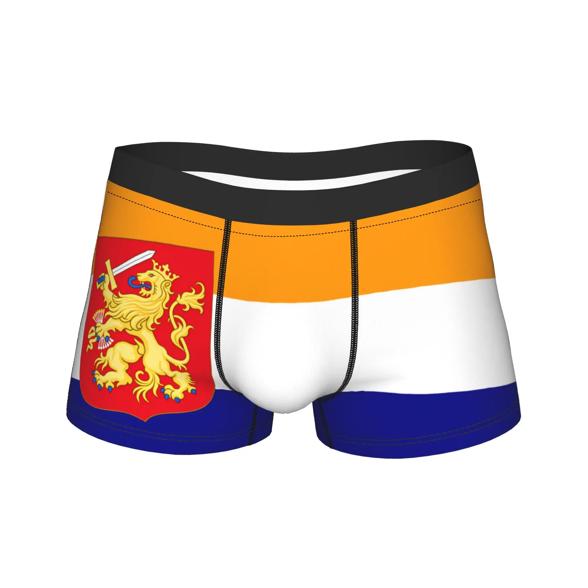 Netherlands Flag Underwear  Custom Boxer Shorts High Quality Males Panties Classic Shorts Briefs Birthday Gift