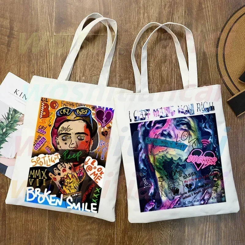 حقيبة تسوق ليل زقزقة ، قماش بيئي ، حقيبة تسوق قطنية ، حقيبة تسوق قابلة لإعادة الاستخدام