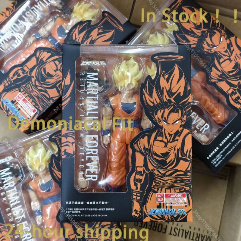 Auf Lager Super Saiyajin Goku Action Figure Demoniacal Fit Dragon Ball 3,0 Körper Figur Sammeln Schreibtisch Dekor Modell Spielzeug Geschenke