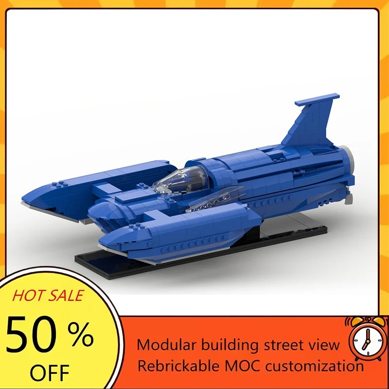 

Набор для сборки модульной модели гидросамолета из 623 деталей по мотивам популярного фильма «Звездные войны», развивающая игрушка для детей, подарок на праздник