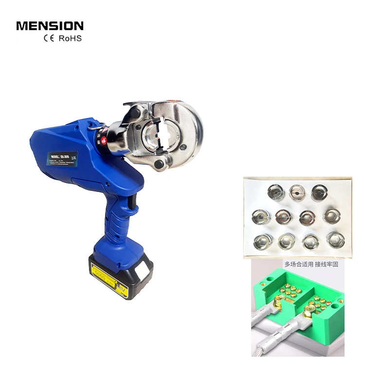 Cable Crimping Tool  Cable Terminal Crimping Electric Continuous Use, Strong Torque, High Efficiency