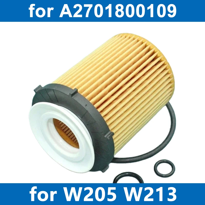 1/6/10PCS Car Oil Filter A2701800109 For W176 W177 A180 W246 W247 B200 W205 C200 W213 E300 CLA GLA/B/E/K GLC200 Engine M270/274
