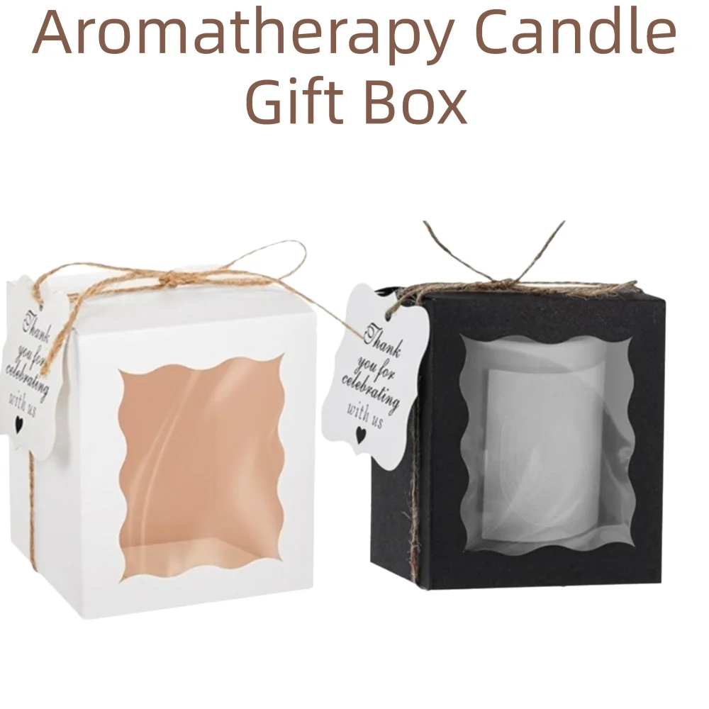 10 boîtes cadeaux en papier kr - Kraft Box Candle avis et prix